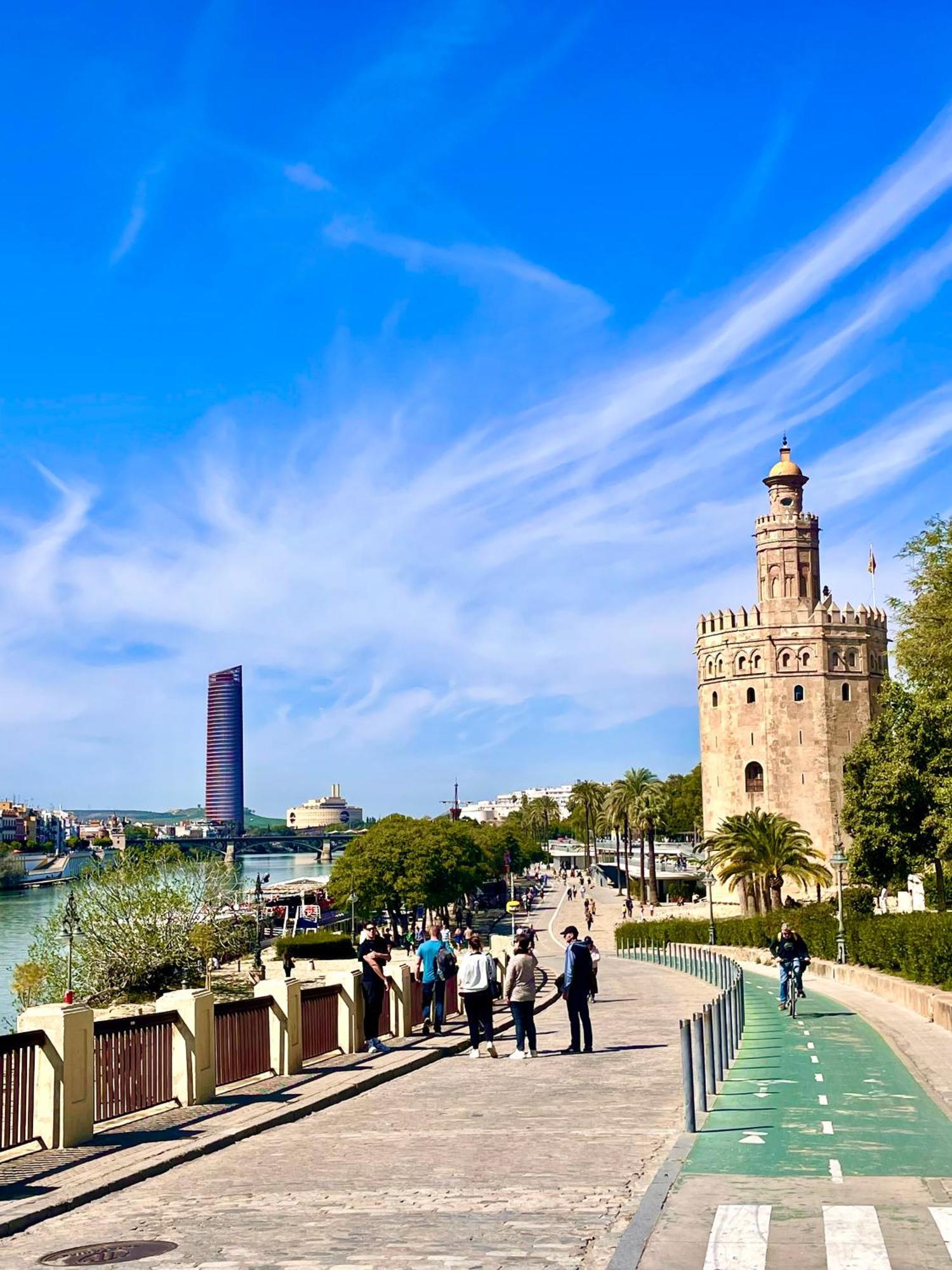 Апартаменты La Terraza De Triana Севилья Экстерьер фото