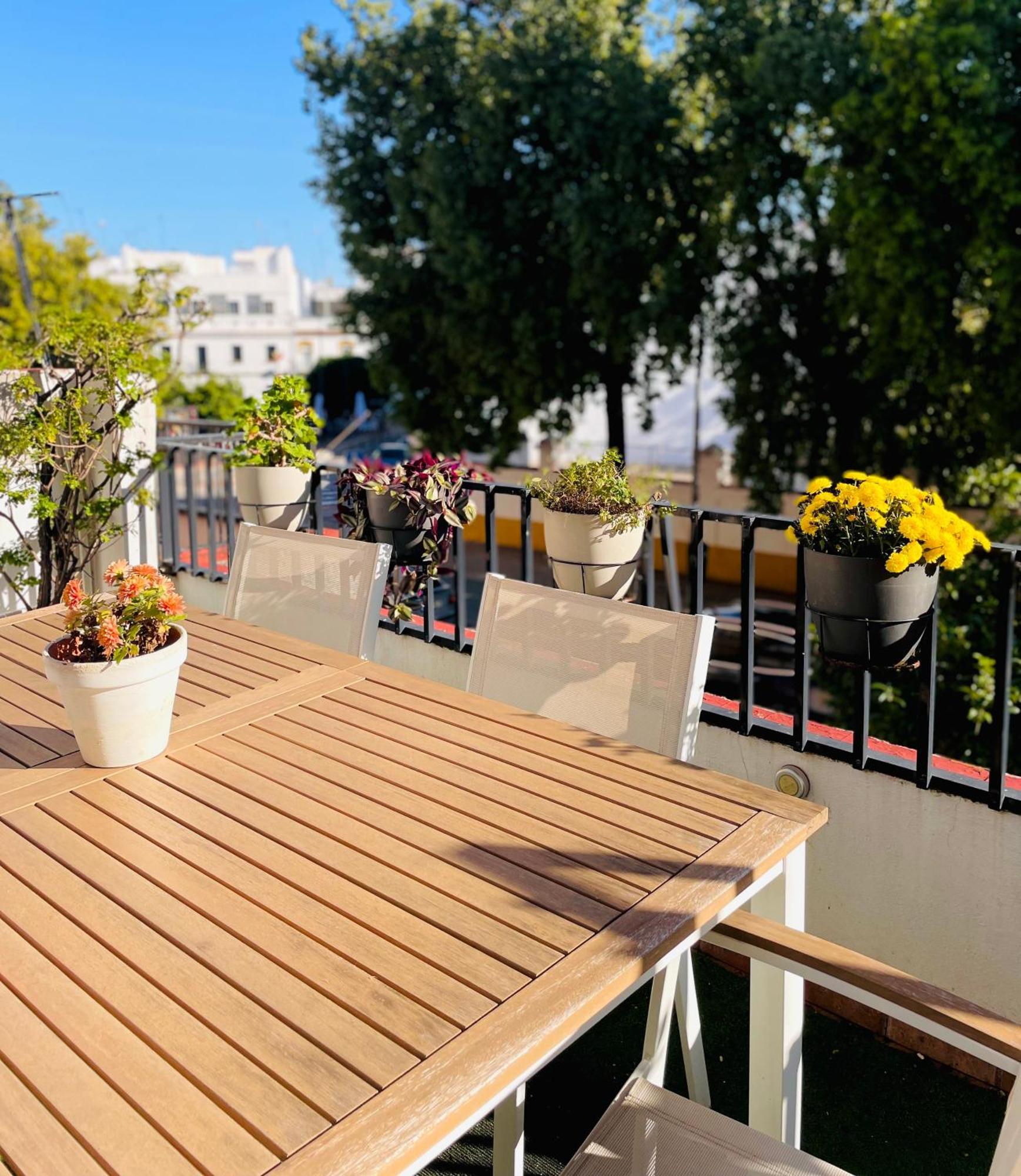 Апартаменты La Terraza De Triana Севилья Экстерьер фото